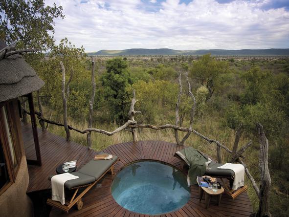 Madikwe Safari Lodge - Private Deck2